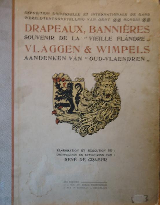 Vlaggen & Wimpels Aandenken van "Oud-Vlaendren", Livres, Histoire & Politique, Enlèvement ou Envoi