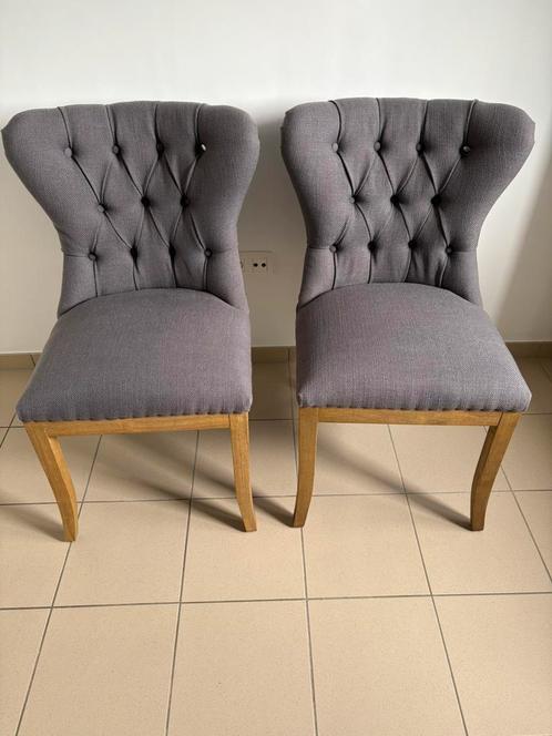 2 Rivièra maison stoelen GOED BOD = WEG, Huis en Inrichting, Stoelen, Nieuw, Twee, Hout, Grijs, Ophalen