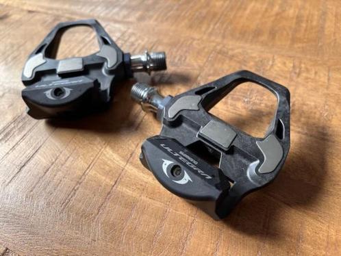Shimano Ultegra PD-R8000 SPD-SL + schoenplaatjes, Fietsen en Brommers, Fietsonderdelen, Zo goed als nieuw, Racefiets, Ophalen of Verzenden