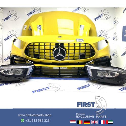 W177 V177 A45 S AMG VOORKOP Mercedes A KLASSE 45 FRONT GEEL, Auto-onderdelen, Carrosserie, Bumper, Mercedes-Benz, Voor, Gebruikt