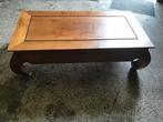 Houten salontafel, Huis en Inrichting, Ophalen, Gebruikt, 100 tot 150 cm, 50 tot 100 cm