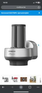 Kenwood spiralizer spiraalsnijder, Ophalen of Verzenden, Gebruikt
