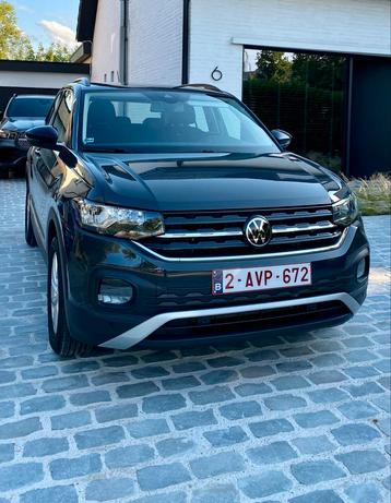 VW T-Cross Life1.0 TSI - 16.000km - BJ '21, Autos, Boîte manuelle, Particulier, Gris, T-Cross
