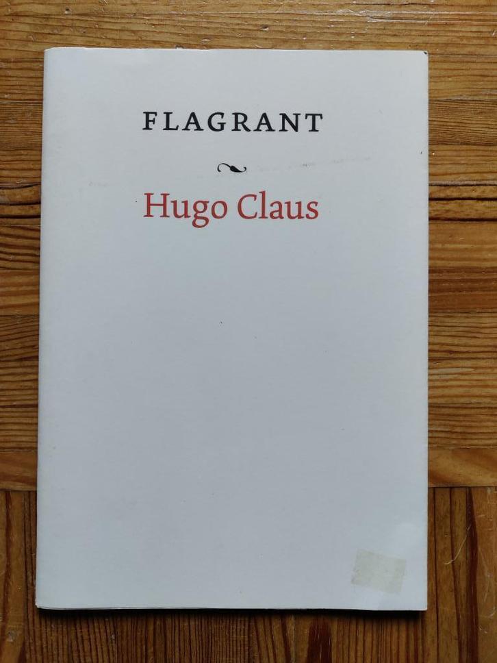 Flagrant, Boeken, Gedichten en Poëzie, Gelezen, Eén auteur, Ophalen of Verzenden