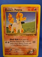 Blaine's Ponyta 64/132 - Gym Challenge, Hobby en Vrije tijd, Verzamelkaartspellen | Pokémon, Verzenden, Zo goed als nieuw