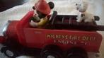 mickey mousse brandweerauto, Ophalen