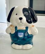 Handbeschilderde keramische Spaarpot van een hond, Verzamelen, Ophalen of Verzenden, Zo goed als nieuw