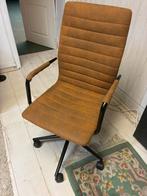 Bureaustoel cognac, Huis en Inrichting, Ophalen, Zo goed als nieuw, Bureaustoel