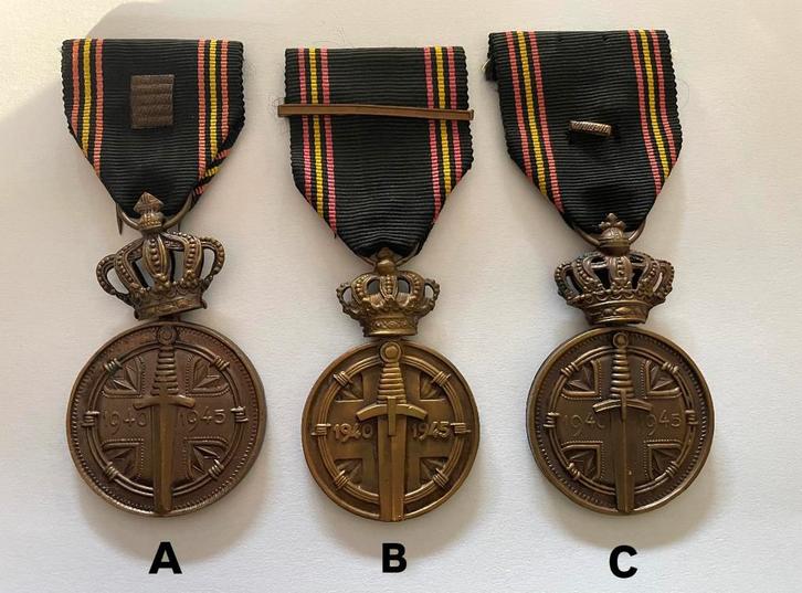 Lot 7: Medailles per stuk te koop, Verzamelen, Militaria | Tweede Wereldoorlog, Ophalen of Verzenden