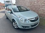 Opel Corsa 12i ess 80cv an09 Clim Euro4 da ve vc re ja 5p, Auto's, Voorwielaandrijving, Zwart, Elektrische ramen, Leder