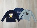 Lot: 3 T-shirts maat 98 *Knot so Bad* Hele goede staat, Kinderen en Baby's, Kinderkleding | Maat 98, Meisje, Knot so bad, Ophalen of Verzenden