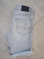 Merk Jack & Jones: jeans short mt 164 (zie foto's), Kinderen en Baby's, Kinderkleding | Maat 164, Broek, Ophalen of Verzenden