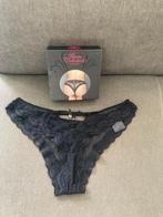 Nieuw low lace up back slip Hunkemoller maat S, Kleding | Dames, Ondergoed en Lingerie, Hunkemöller, Ophalen of Verzenden, Zwart