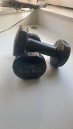 Dumbells 5kg, Ophalen, Zo goed als nieuw