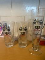 3 oude glazen duvel, Duvel, Glas of Glazen, Gebruikt, Ophalen of Verzenden