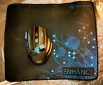Wireless mouse and mat 31x26 cm, Computers en Software, Muismatten, Ophalen of Verzenden, Zo goed als nieuw