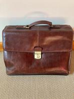 Arthur Aston leren boekentas, Handtassen en Accessoires, Tassen | Schooltassen, Ophalen, Gebruikt, Bruin, Aktetas of Boekentas