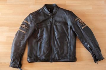 Veste moto cuir - Helstons Benji Fender - neuf jamais portée, Helston, Manteau | cuir, Enlèvement, Neuf, sans ticket