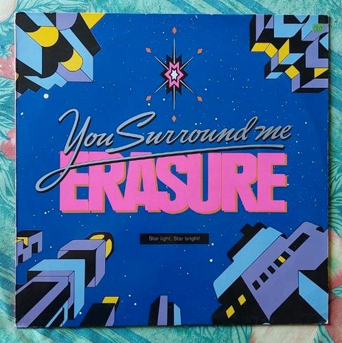 Erasure.  you surround me, Cd's en Dvd's, Vinyl | Pop, Gebruikt, 1980 tot 2000, 12 inch, Ophalen of Verzenden