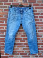 G Star Raw D Staq 5 pocket tapered jeans 33/32, Kleding | Heren, Spijkerbroeken en Jeans, Blauw, Ophalen of Verzenden, W33 - W34 (confectie 48/50)