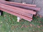 Hardhouten regel geschaafd 500x7x4,5 15 stuk, Tuin en Terras, Palen, Balken en Planken, Ophalen of Verzenden, Nieuw