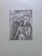 ARMAND SIMON / SURREALISME / ZW-W LITHO / 66x50cm / SIG, Enlèvement ou Envoi