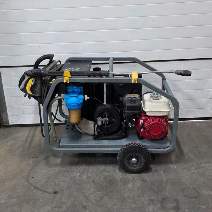 Karcher hds801b hogedrukreiniger GEREVISEERD!, Tuin en Terras, Hogedrukreinigers, Zo goed als nieuw, Benzine, Met regelbare waterdruk