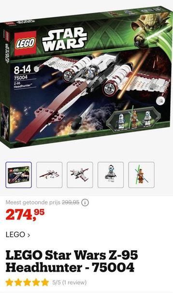 Lego star wars Z-95 Headhunter (75004) beschikbaar voor biedingen