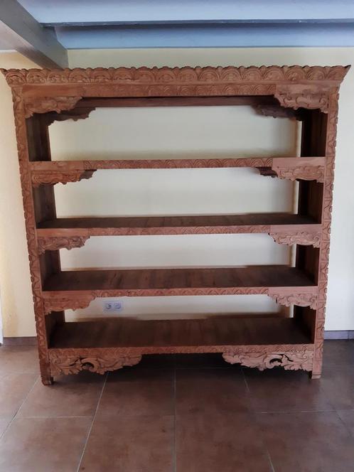 Teakwood rek, Doe-het-zelf en Bouw, Ladders en Trappen, Zo goed als nieuw, Ophalen