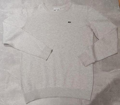 Pull Lacoste gris clair en taille 152(12 ans)., Kinderen en Baby's, Kinderkleding | Maat 152, Zo goed als nieuw, Jongen of Meisje