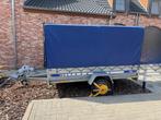 Kipper Aanhangwagen in aluminium  met bache - 260x130, Auto diversen, Aanhangers en Bagagewagens, Ophalen, Gebruikt