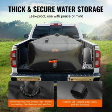 Extreem Grote Watertank 3000 Liter! Opblaasbaar. Opvouwbaar  beschikbaar voor biedingen