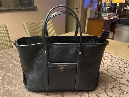 Michael kors hand/schoudertas, Handtassen en Accessoires, Tassen | Damestassen, Zo goed als nieuw, Handtas, Blauw, Ophalen of Verzenden