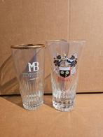 2 vieux forages en verre à double paroi, Collections, Enlèvement ou Envoi, Duvel