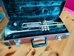 Yamaha YTR4320 ST zilveren trompet, Muziek en Instrumenten, Blaasinstrumenten | Trompetten, Ophalen, Zo goed als nieuw, Trompet in si bemol