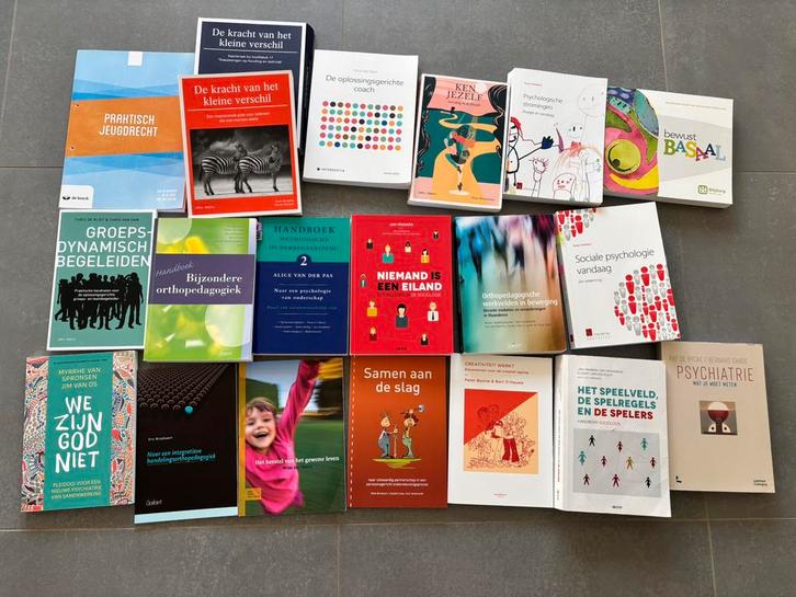 Boekenpakket bachelor orthopedagogie, Boeken, Studieboeken en Cursussen, Zo goed als nieuw, Ophalen of Verzenden
