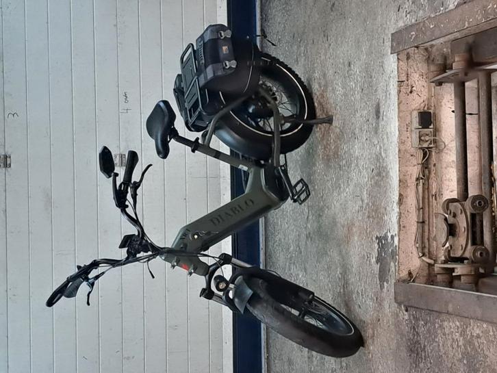 Fatbike als nieuw 200km, Fietsen en Brommers, Elektrische fietsen, Zo goed als nieuw, Ophalen