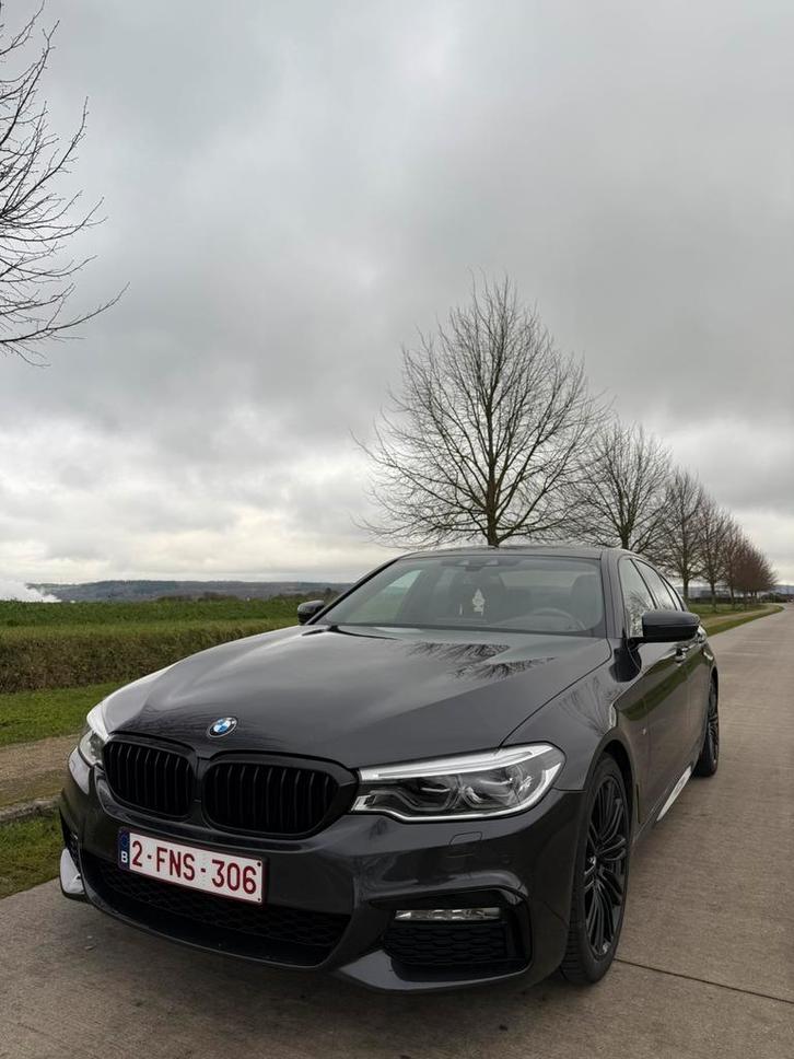 BMW Série 5 G30 • 2.0 Diesel 190ch • 199 500km, Auto's, BMW, Bedrijf, 5 Reeks, ABS, Achteruitrijcamera, Adaptieve lichten, Adaptive Cruise Control