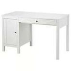 wit bureau hemnes, Huis en Inrichting, Bureaus, Ophalen, Zo goed als nieuw, Bureau