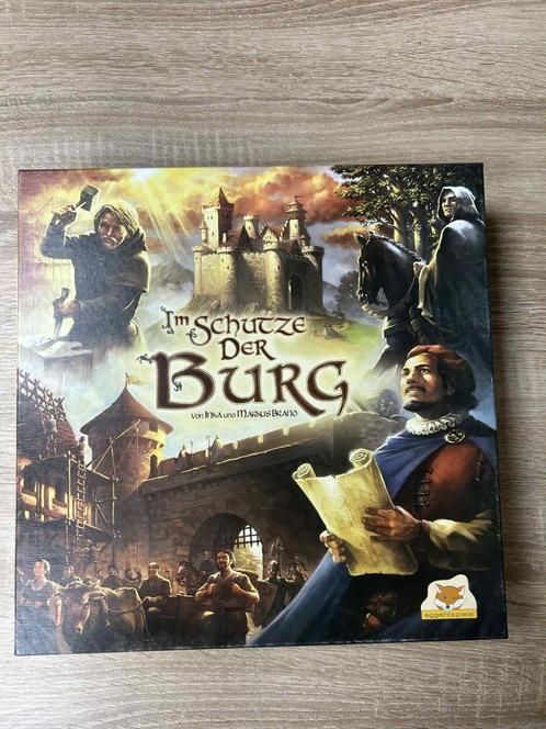 Im Schutze Der Burcht - bordspel, Hobby en Vrije tijd, Gezelschapsspellen | Bordspellen, Zo goed als nieuw, Ophalen of Verzenden