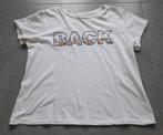 Witte T-shirt BACK, Wit, Ophalen of Verzenden, Zo goed als nieuw, Korte mouw