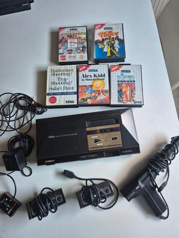 Console Sega Master System + phaser + jeux, Enlèvement ou Envoi, Comme neuf, Master System