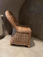 Mooie rotan stoel, Huis en Inrichting, Fauteuils, Ophalen, Zo goed als nieuw, 50 tot 75 cm, Riet of Rotan