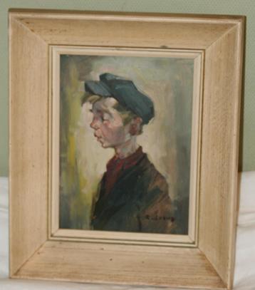 R. Colot? Schilderij olie op paneel Gesigneerd, Enlèvement ou Envoi
