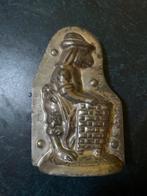 Pasen Antieke chocolade vorm konijn met mand! Herman Walter, Enlèvement ou Envoi