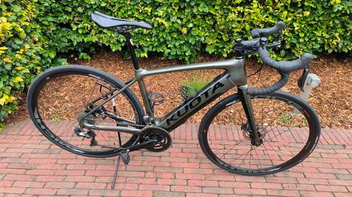 E-bike koetsfiets Kuota Kathode + Extra 250 W accu!, Fietsen en Brommers, Fietsen | Racefietsen, Zo goed als nieuw, Carbon, Ophalen