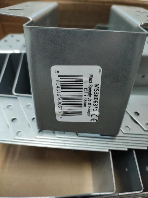 BAT Balkdragers 159x63 30 stuks. Nieuw, Doe-het-zelf en Bouw, IJzerwaren en Bevestigingsmiddelen, Nieuw, Ophalen