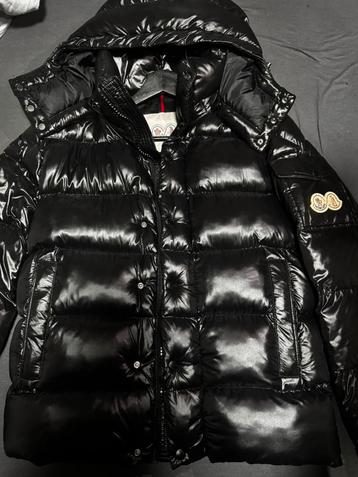 Moncler Maya, Kleding | Heren, Jassen | Winter, Moncler, Zwart, Nieuw, Verzenden