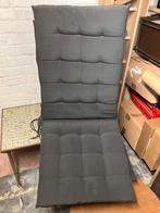 Vier tuinstoelkussens met hoge rug, Ophalen, Gebruikt