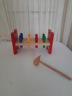 Ikea houten speelgoed / hamertje tik, Kinderen en Baby's, Ophalen of Verzenden, Zo goed als nieuw, Duw- of Trekspeelgoed